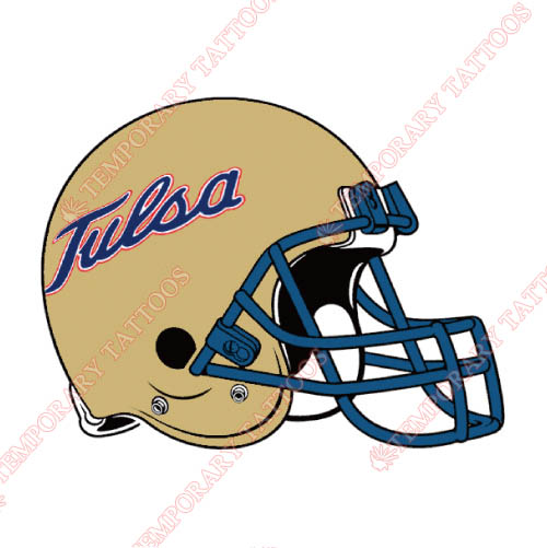 Tulsa Golden Hurricane Customize Temporary Tattoos Stickers NO.6627